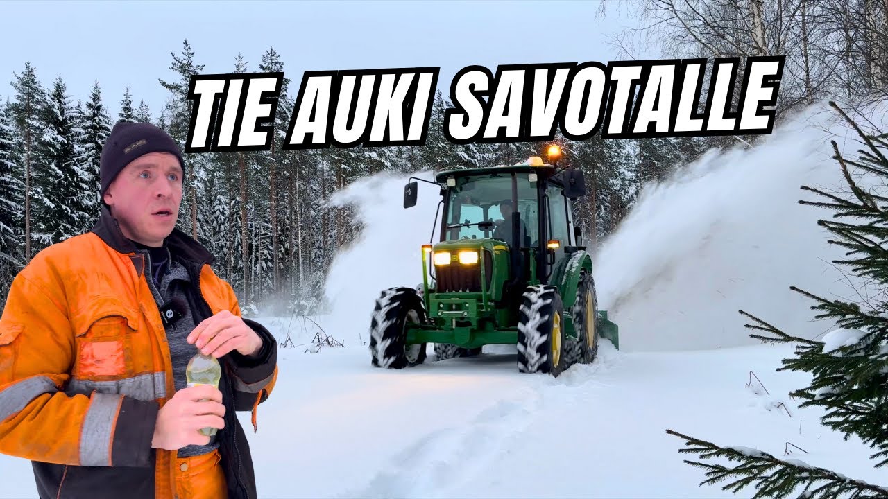 Miksi savotta jäi viime vuonna väliin? – Tietä auki John Deerellä