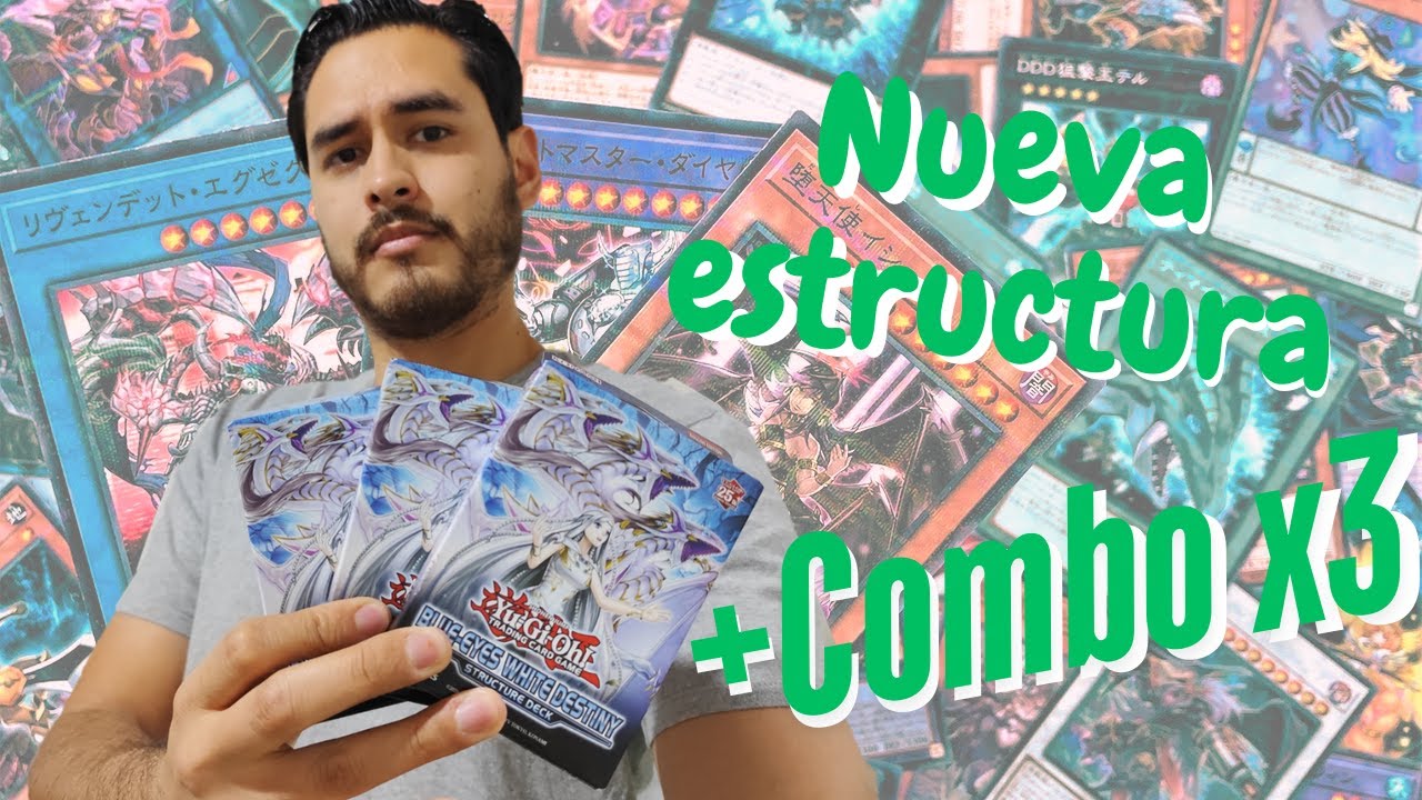 ¡Nuevo mazo Blue-Eyes White Destiny! Lo probamos con un combo 🔥