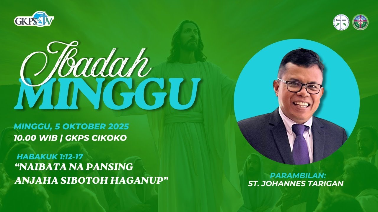 (LIVE) Ibadah Minggu 05 Oktober 2025 | St. Johannes Tarigan