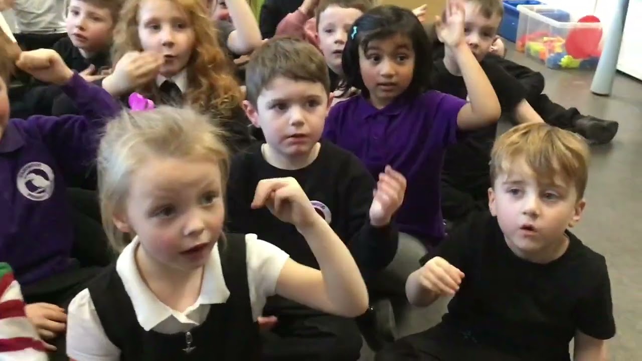 White Christmas with Makaton signing.