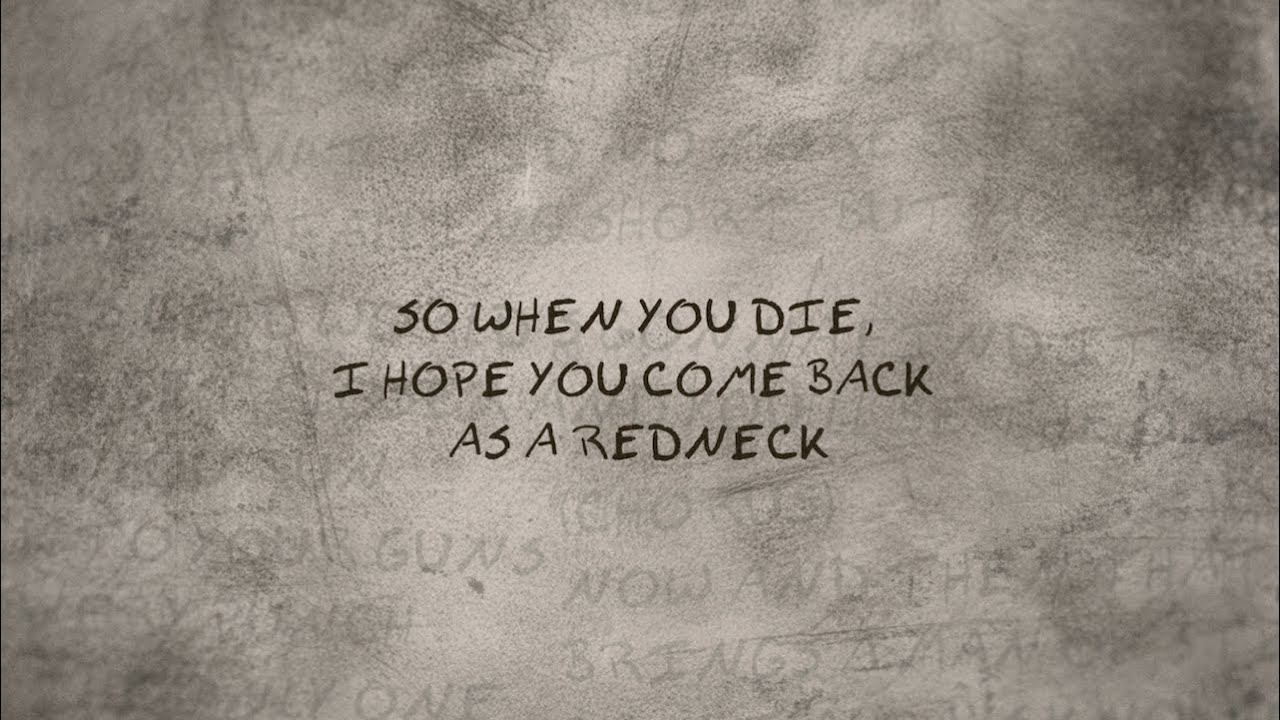 Morgan Wallen - Come Back As A Redneck (feat. HARDY) (Lyric Video)