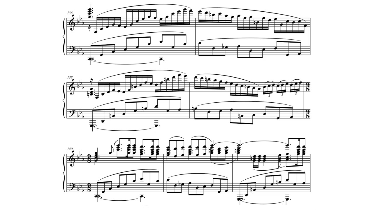 George N. Gianopoulos - Rhapsody Romance for Piano Op. 15, No. 2 (2009-13) [Score-Video]