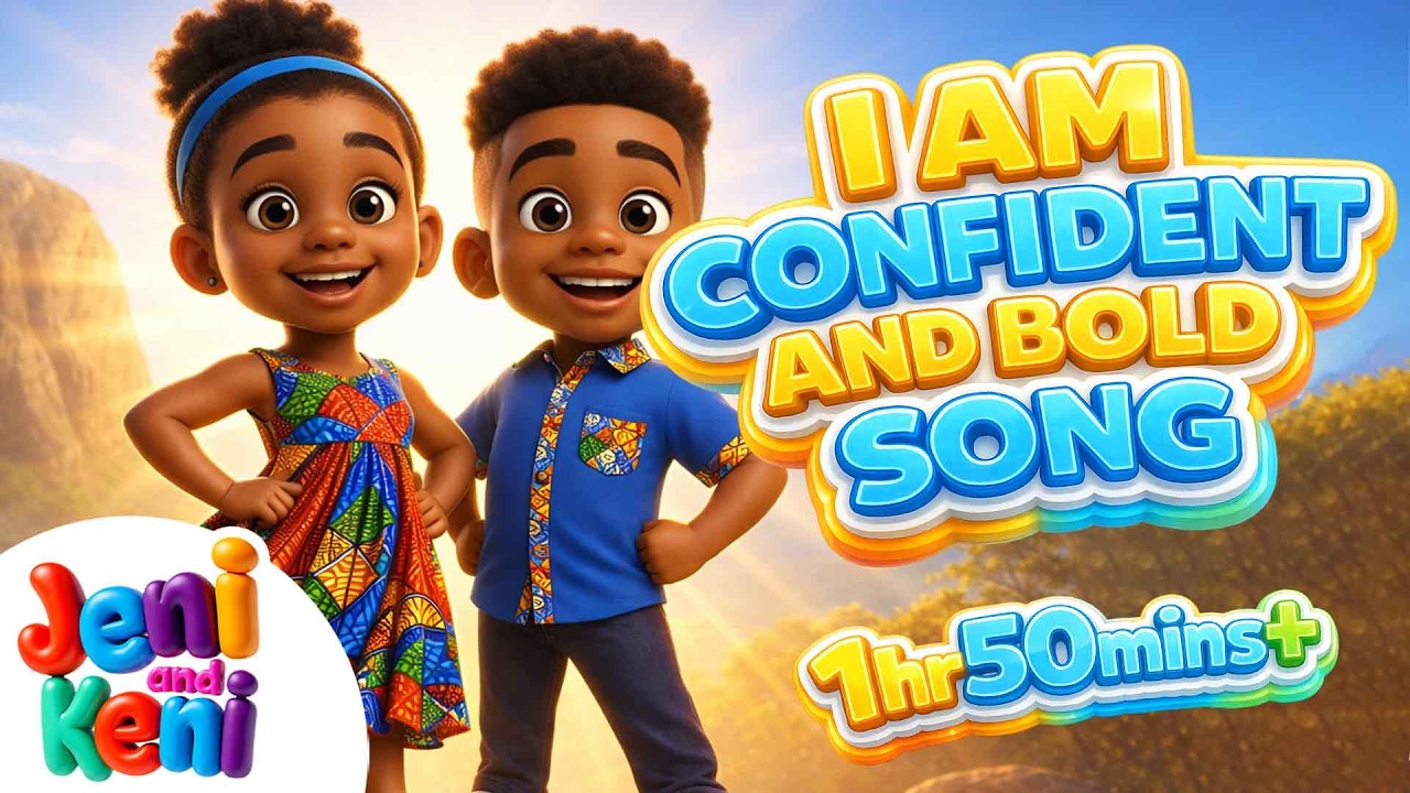 Positive Affirmations for Children  | Confidence Song | Afro Beats Kids | Jeni and Keni
