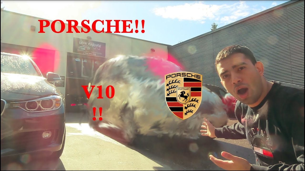 PORSCHE V10 TESTIAJO!!! (KOMEDIA VERSIO)