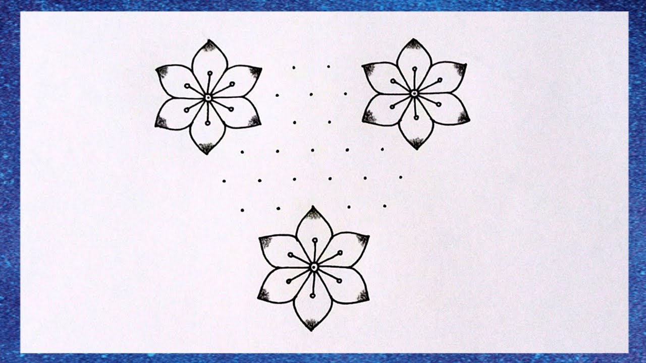 dot kolam designs simple/kolam rangoli designs/pulli kolam designs/latest kolam designs/newyearkolam