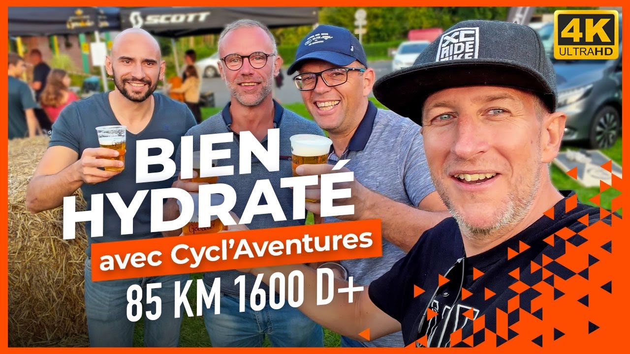 BIEN HYDRAT&Eacute; ! Raid VTT des terres d&rsquo;Opale 85 km 1600 D+ | #vtt  #cycling #mtb #mountainbike