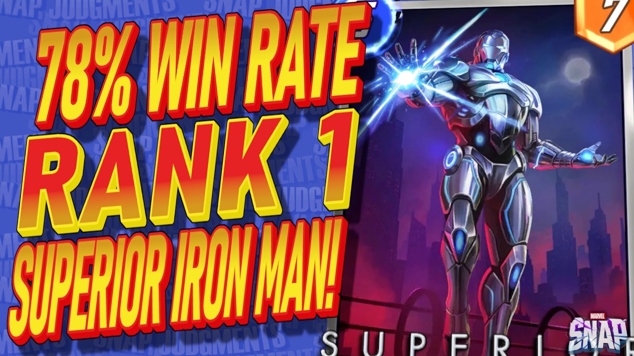 78% Win Rate & Rank 1! Dominate Marvel Snap with this SUPERIOR Deck!