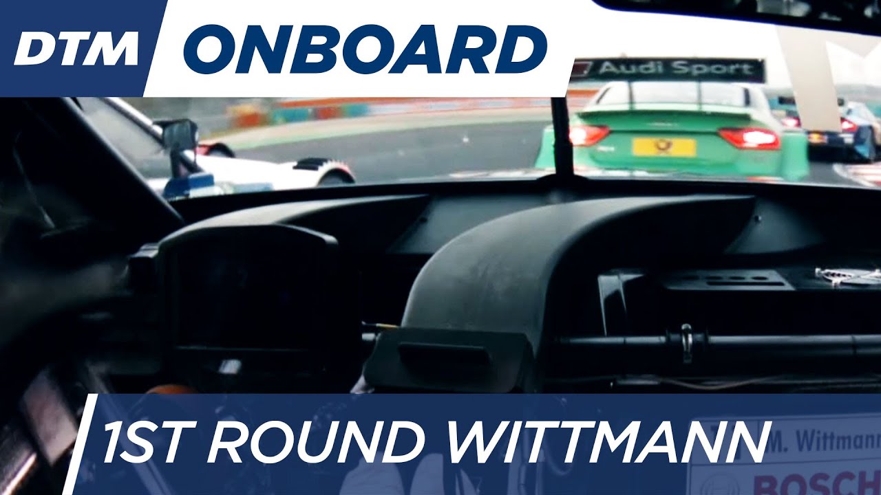 1st Round Onboard: Wittmann - DTM Budapest 2016