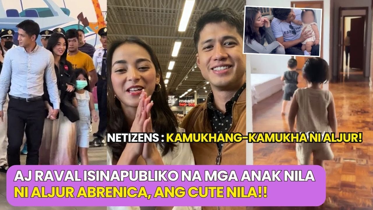 AJ RAVAL Isinapubliko na MGA ANAK nila ni Aljur Abrenica, ANG CUTE NILA!!