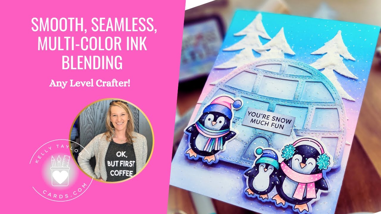 Smooth, Seamless, MULTI-COLOR Ink Blending, Any Level Crafter: Jelly Bean's Recital