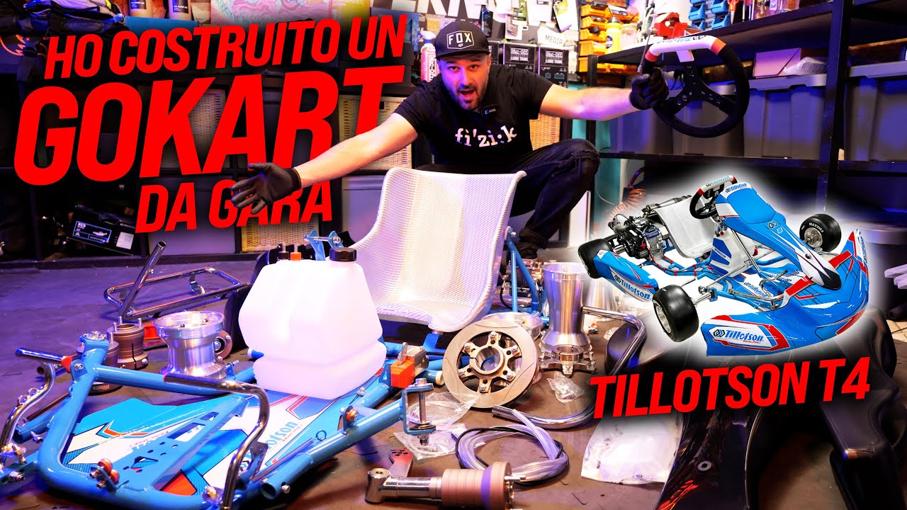 HO COSTRUITO UN GOKART DA GARA!  TILLTSON T4 FULL BUILD