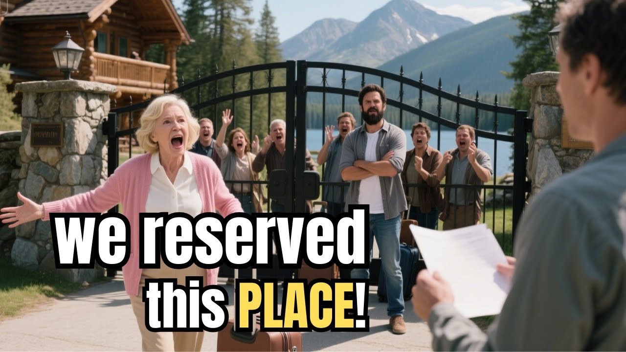 HOA Karen Claimed She Reserved My Cabin for 100 Guests &mdash; So I Shut the Gate and Humiliated Her!