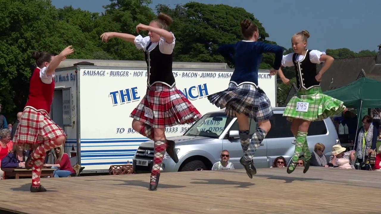 Scottish Highlands Dancing Highland Games Markinch Fife Scotland