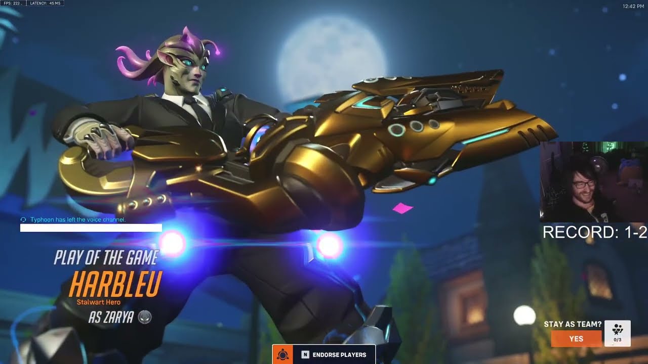 WHAT TOP 500 ZARYA LOOKS LIKE - HARBLEU POTG ZARYA SEASON 7 GAMEPLAY