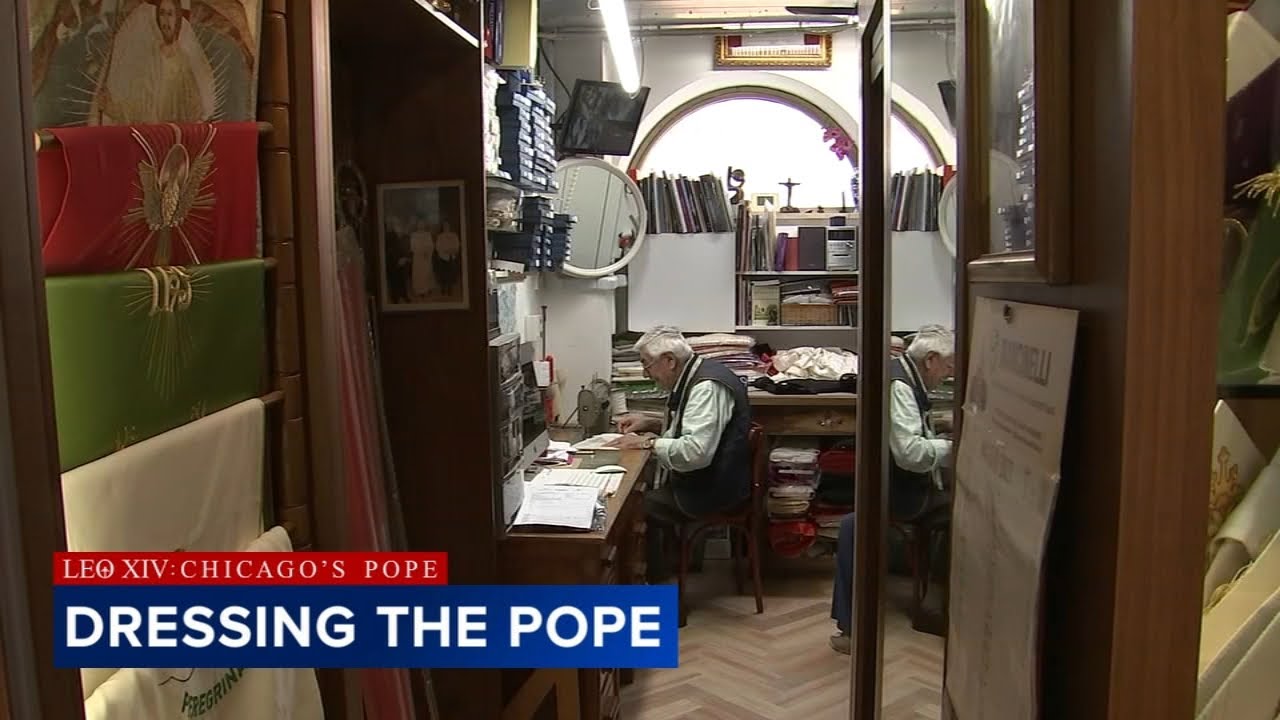 Italian tailor of past popes would be honored to dress Pope Leo XIV