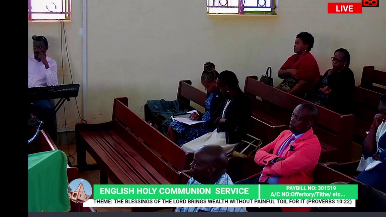 WELCOME TO ENGLISH HOLY COMMUNION SERVICE - 15TH FEB 2026