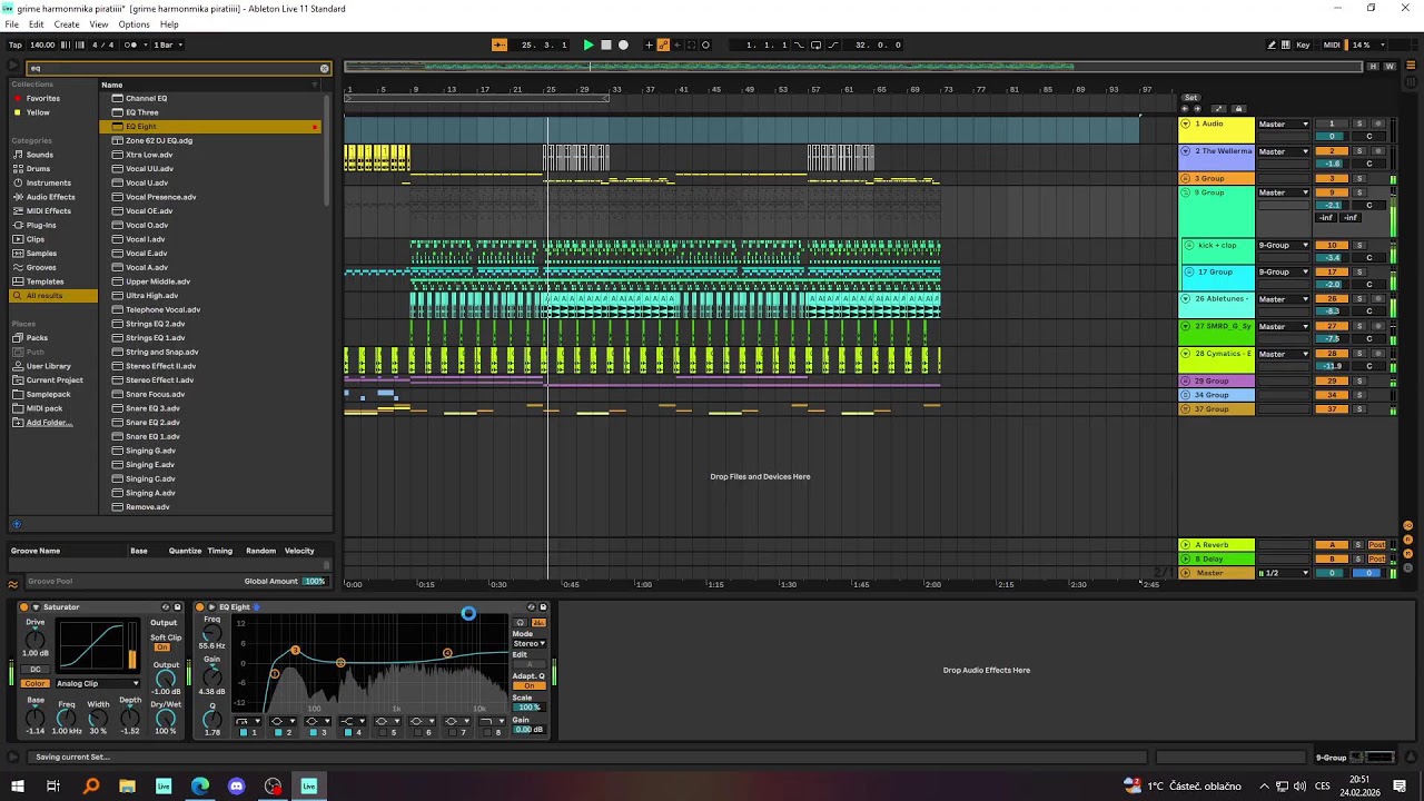 GRIME 140 BPM z Pirátského akordeónu??!
