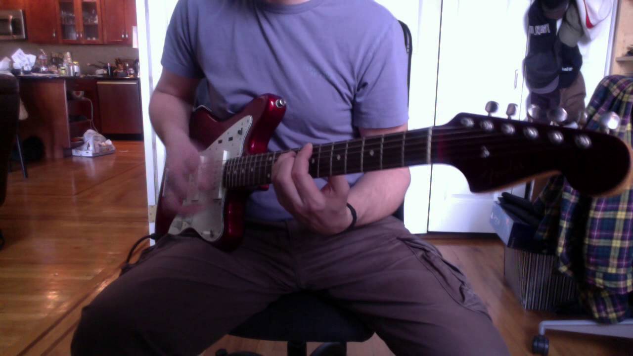 Fender Jazzmaster, Jason Lollar pickups, iPhone 5, JamUp Pro