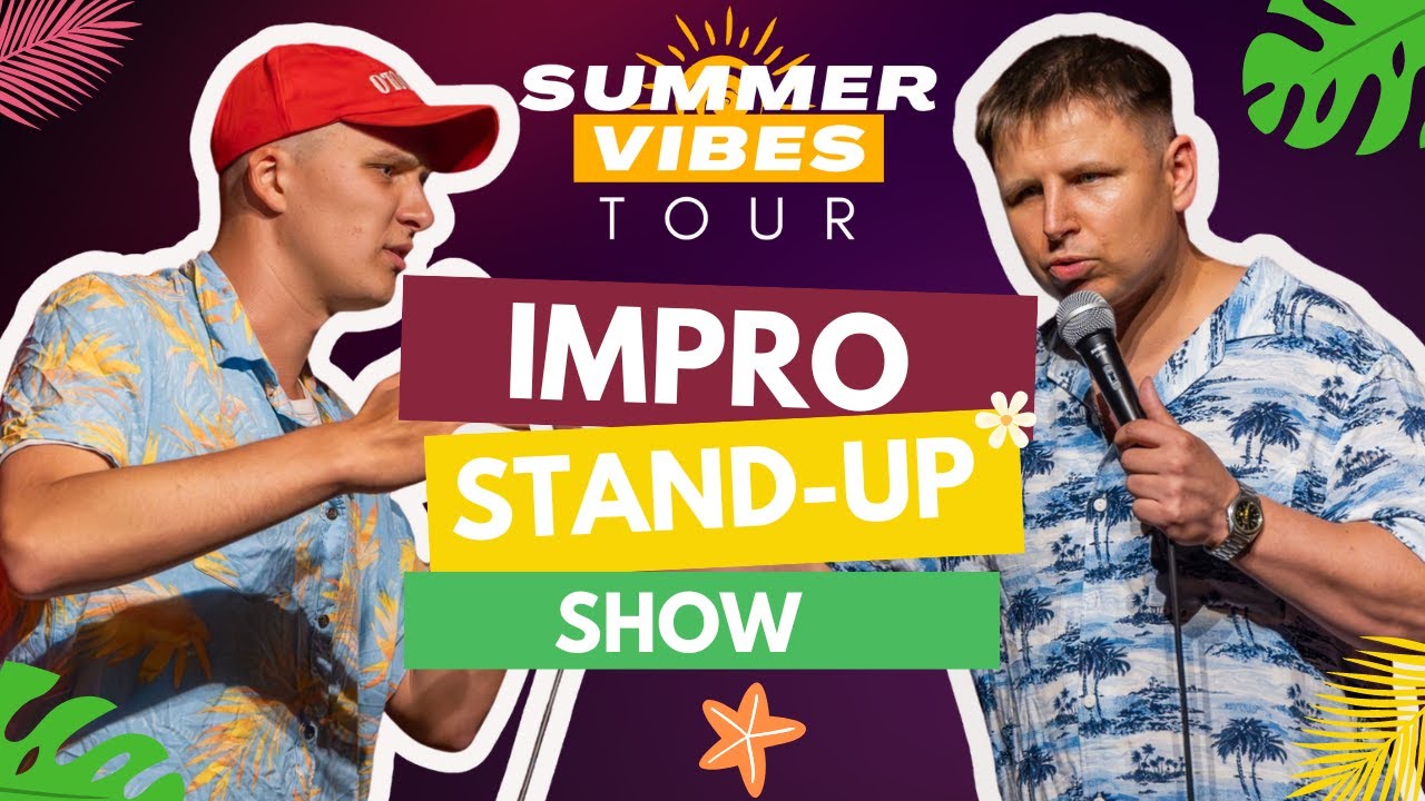 Summer Vibes Tour: Stand up Impro | Marcel Bieńkowski i Kuba Wu | Kraków | 2024