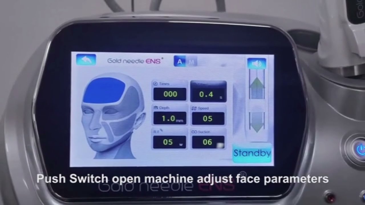 RF Micro needle display video