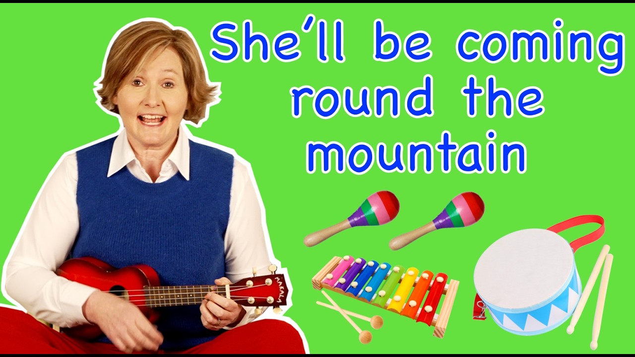 She'll Be Coming Round The Mountain with Vicky Arlidge!