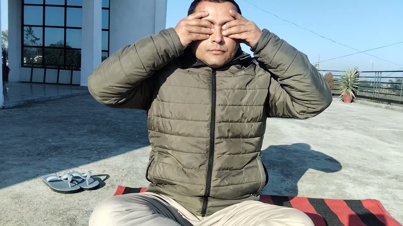 Yoga session - Bhramari Pranayam भ्रामरी प्राणायाम! Karo Yog, Raho Nirog!#viral#yoga#practice#life