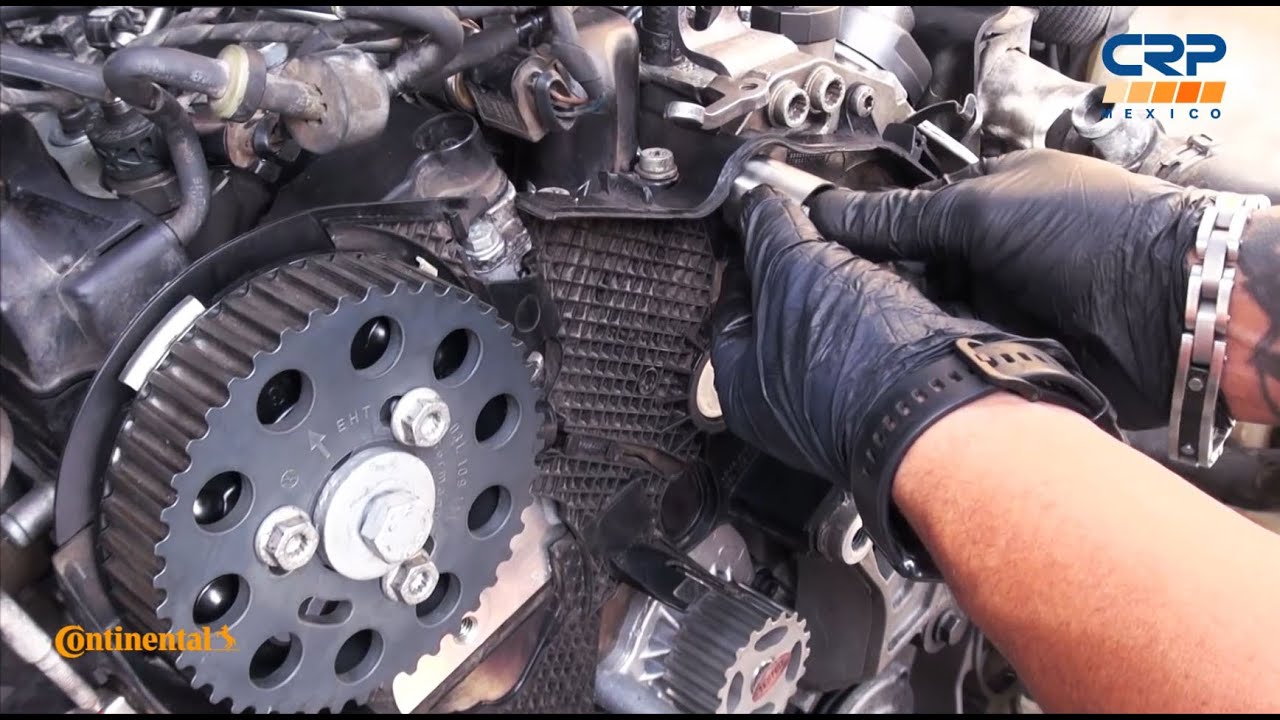 Tutorial como poner a tiempo VW CRAFTER 2.0 TDI, cambio de banda y kit distribución