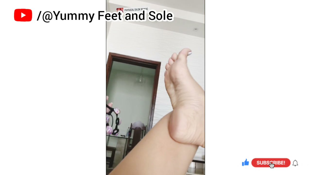 Beautiful foot with high heels shoes #shorts Yummy Feet and Sole