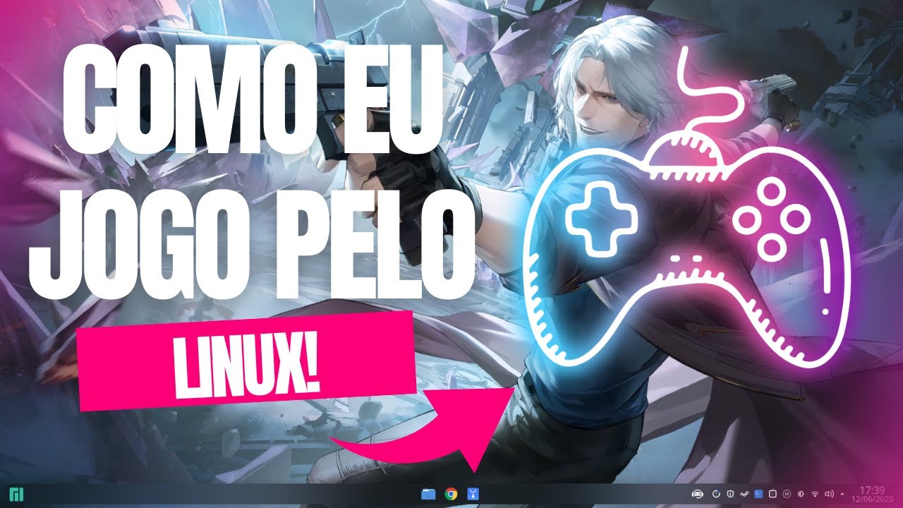 🖥️🐧 Jogos no Linux? Veja Como Eu Faço!
