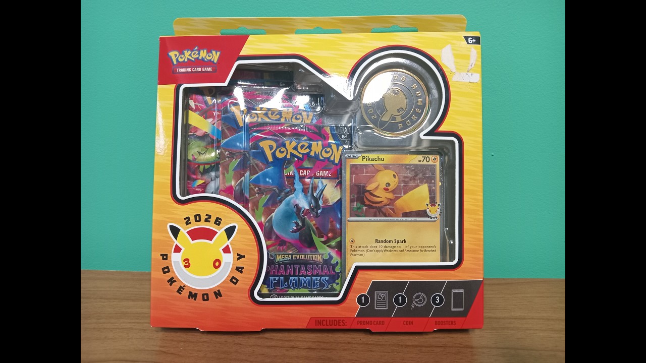 Pokemon Day 2026 Box Opening (^_^)
