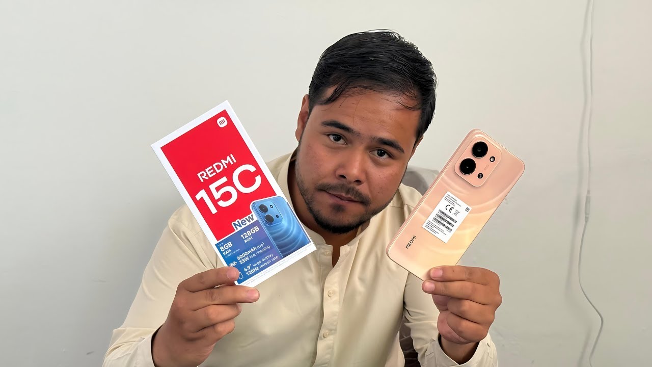 Xiaomi Redmi 15C Unboxing | 6000 Mah Massive Battery