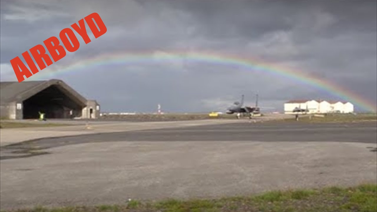 F-15 Air Surveillance At Keflavik Air Base