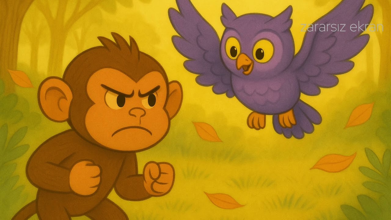 Maymun Mumu ve Öfkesi | Çocukların öfkesini sakinleştiricek masal | Uyku masalı