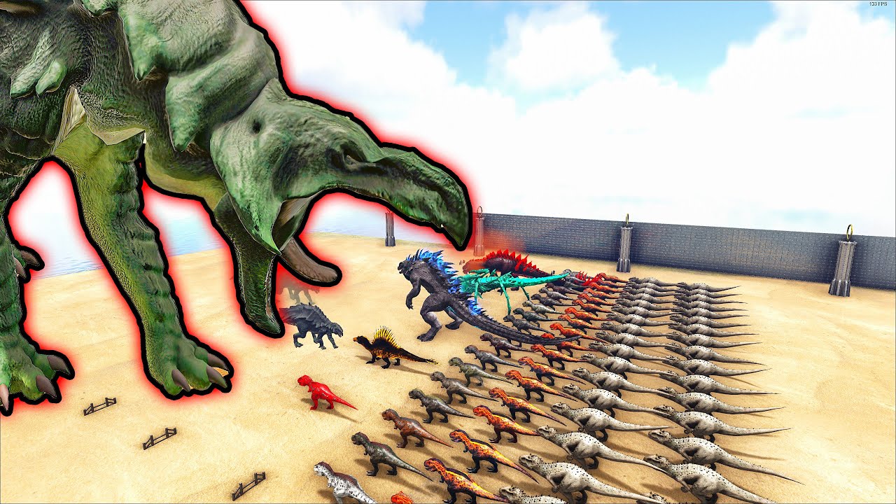 Iguanont VS Mod Creatures | ARK Mod Battle Ep.282
