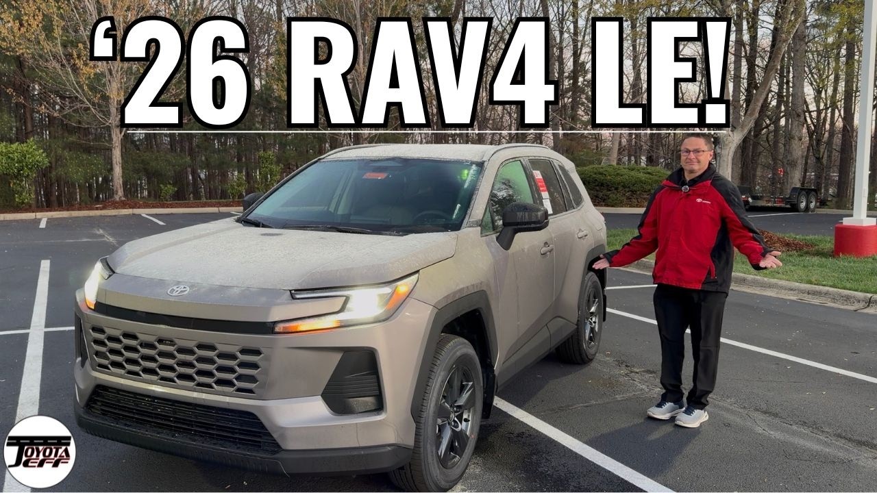 *Первый* обзор и основные характеристики Toyota RAV4 LE 2026 года!