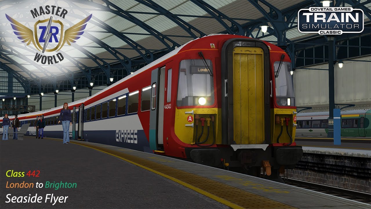 Seaside Flyer - London to Brighton - Class 442 - Train Simulator Classic