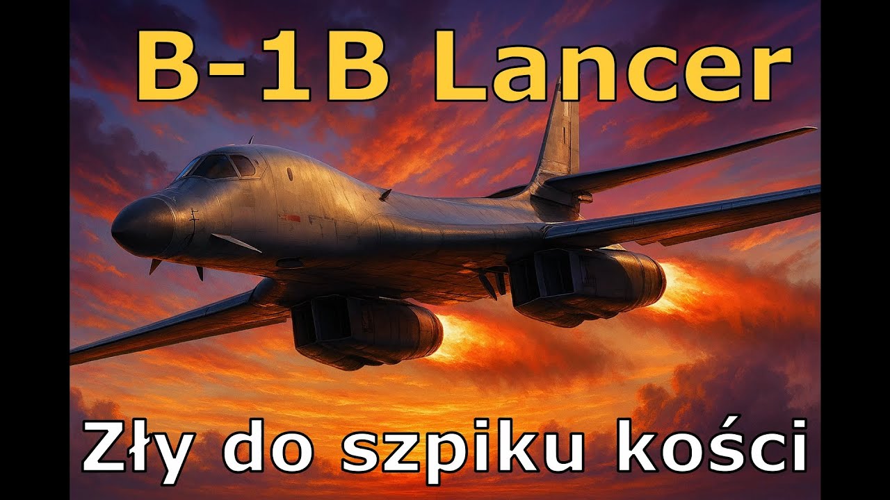B-1B Lancer zły do szpiku kości