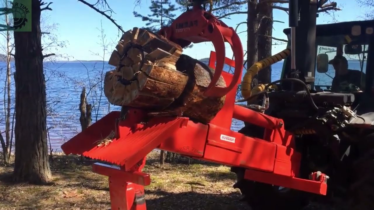 Fastest Firewood Processing Machine | World's Fastest Modern Wood Cutting Chainsaw Technology #1