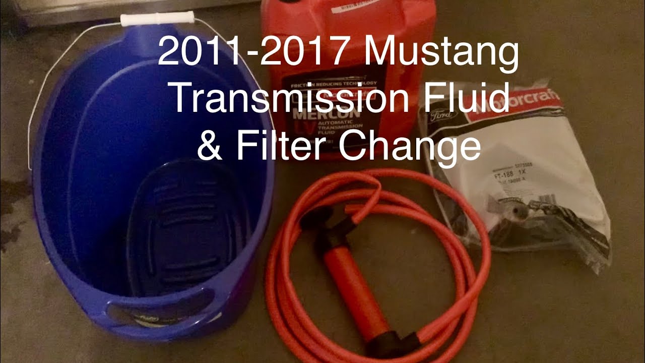 2011-2017 Ford Mustang Transmission Fluid & Filter Change - 6R80 Automatic