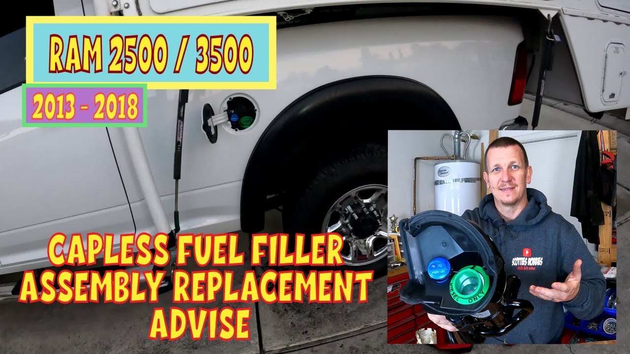 🚗 Replace Capless Fuel Filler on RAM 2500/3500 (2013 - 2018) Without Removing the Bed! ⚙️