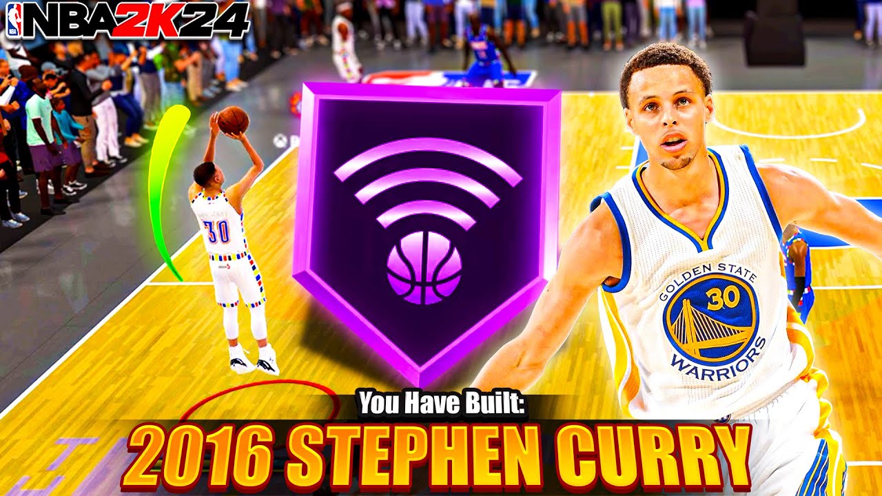 2016 MVP Stephen Curry Build can MAKE EVERY SHOT on NBA 2K24