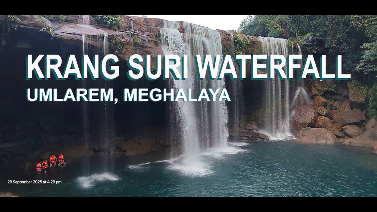 KRANG SURI WATERFALL || WATERFALL UMLAREM ||