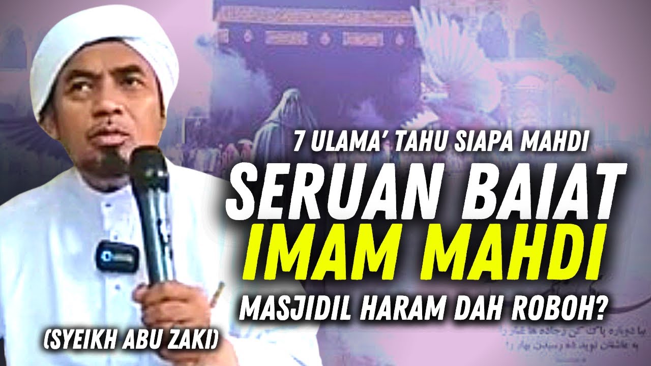(TANDA IMAM MAHDI DI BAI'AT) Tapak Tangan Menghulur Dari Langit || Syeikh Abu Zaki