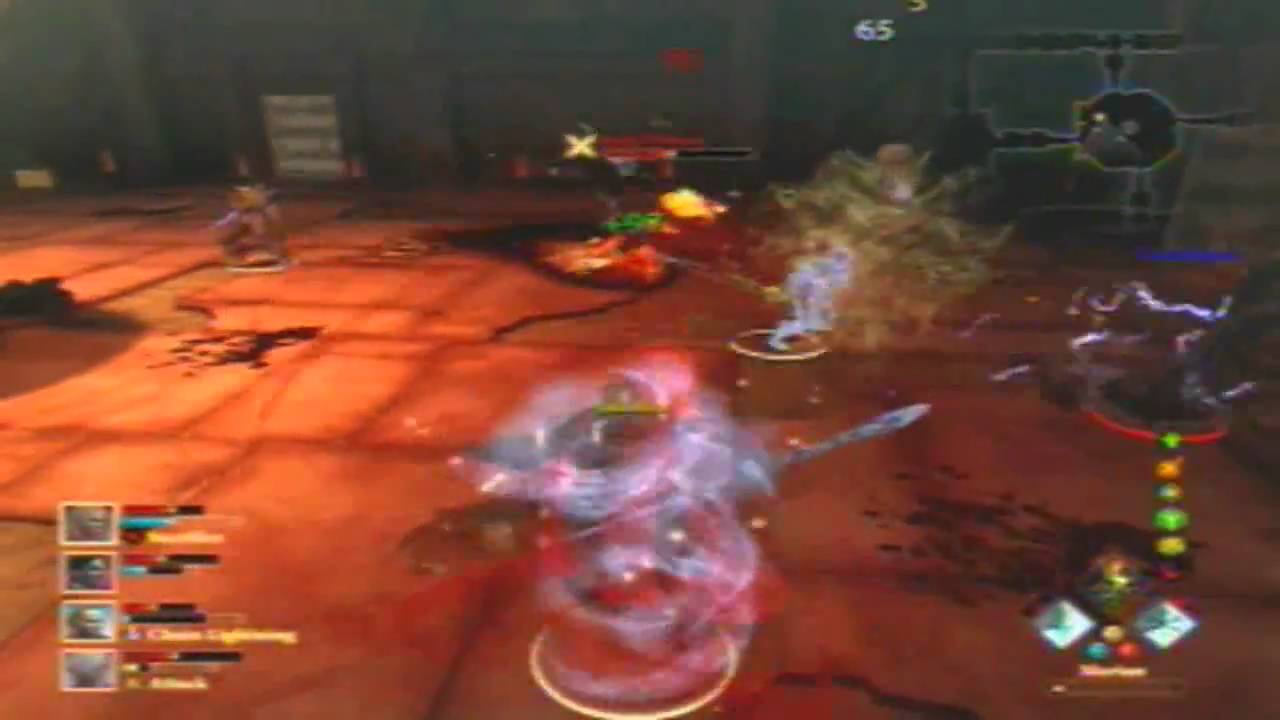 Elemental Force/Blood Mage - Two-Minute Nexus Golem Gauntlet Clear (Dragon Age 2 Nightmare 360)