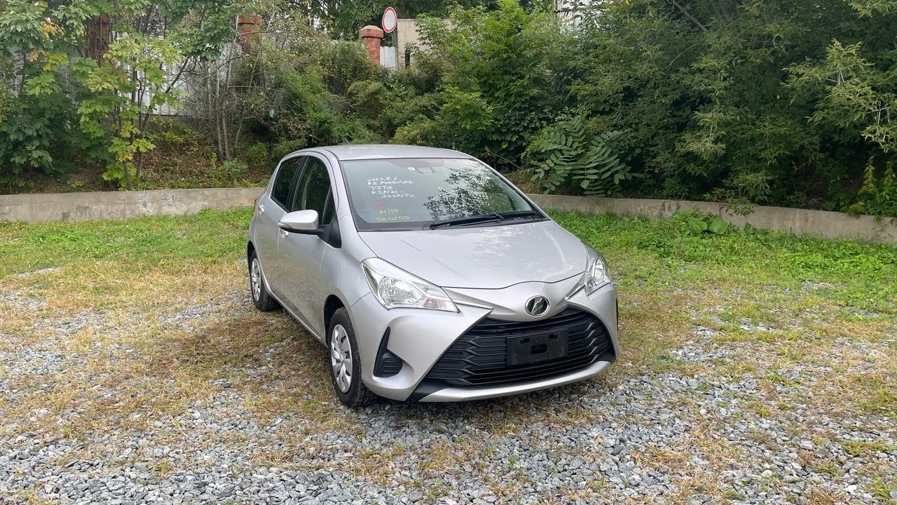 🔥 🎥 Обзор Toyota Vitz 2018 год 🚙 3 поколение 2 рестайлинг в кузове KSP130, 🛠Комплектация F