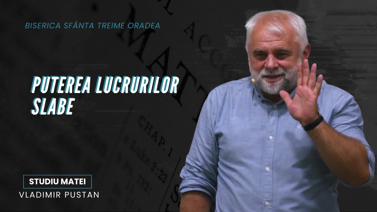 Vladimir Pustan | MATEI | 61.Puterea lucrurilor slabe | Cireșarii TV | 24.09.2023