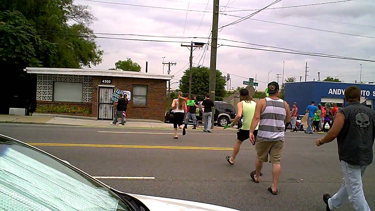 WBC counter-protest in Nashville 7-15-2012
