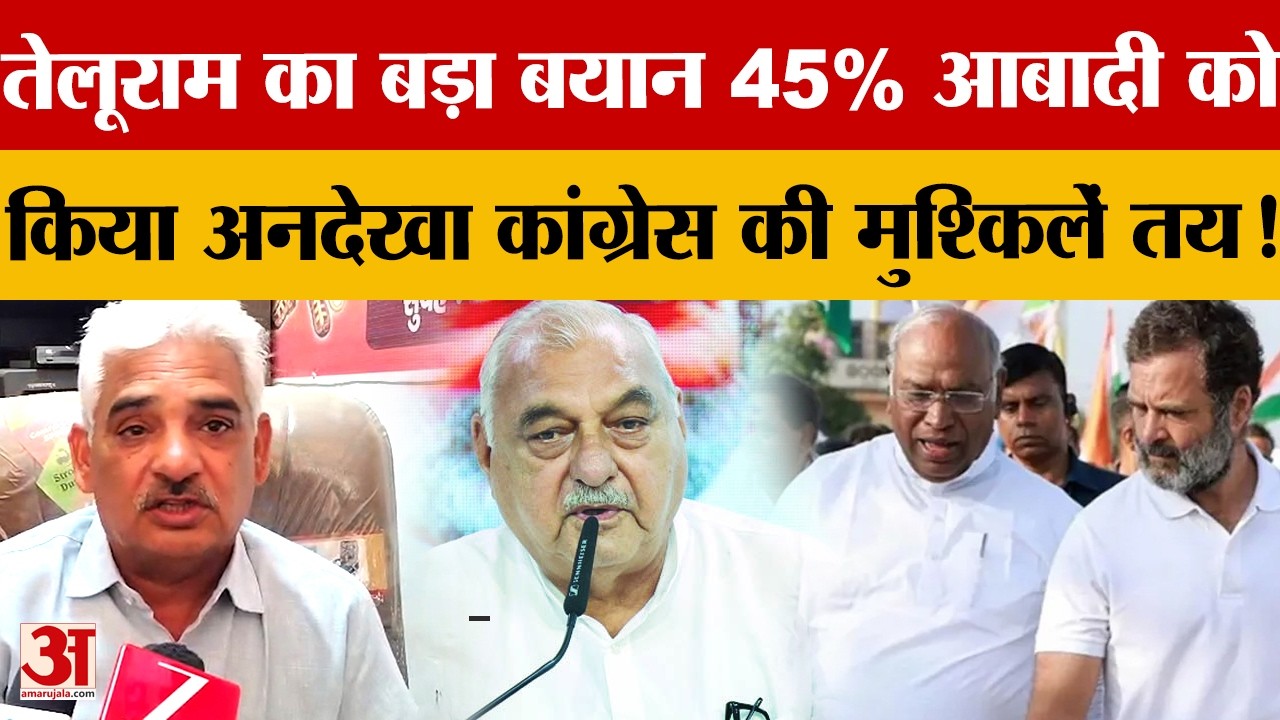 Teluram Jangra का कांग्रेस पर हमला, बोले—पिछड़े वर्ग को किया दरकिनार, पार्टी को होगा नुकसान