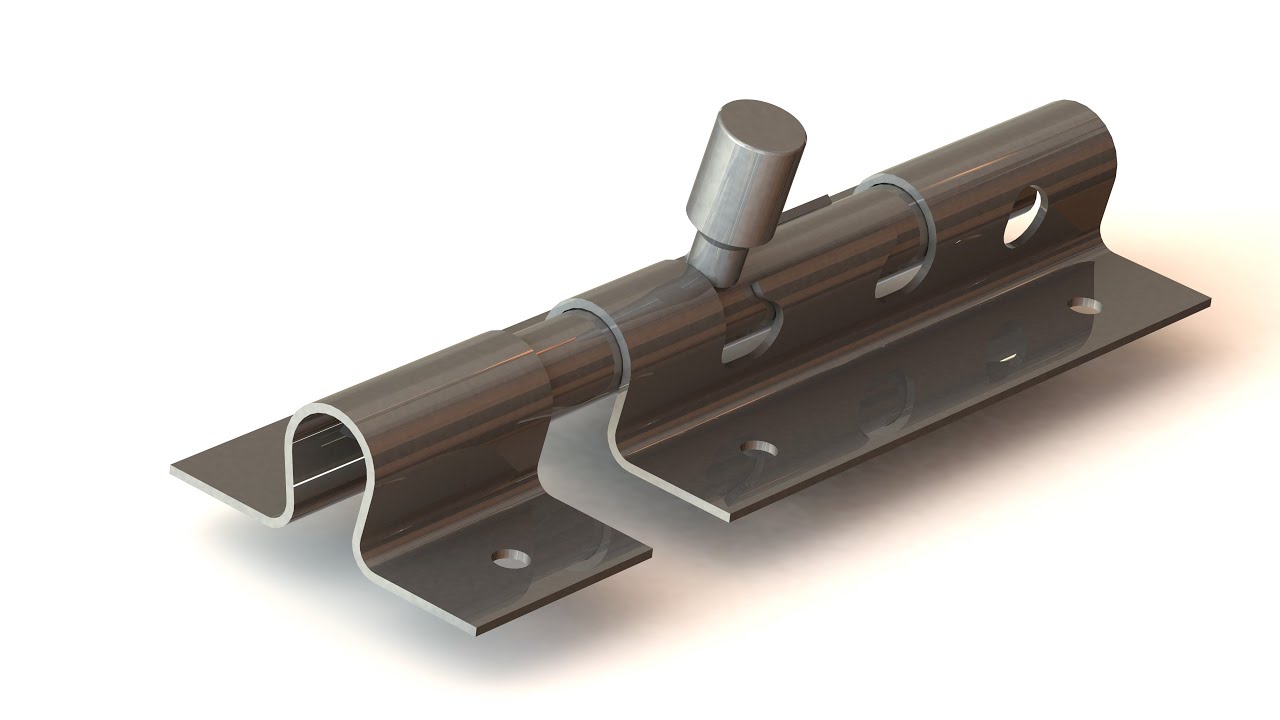 SolidWorks - Sliding Lock