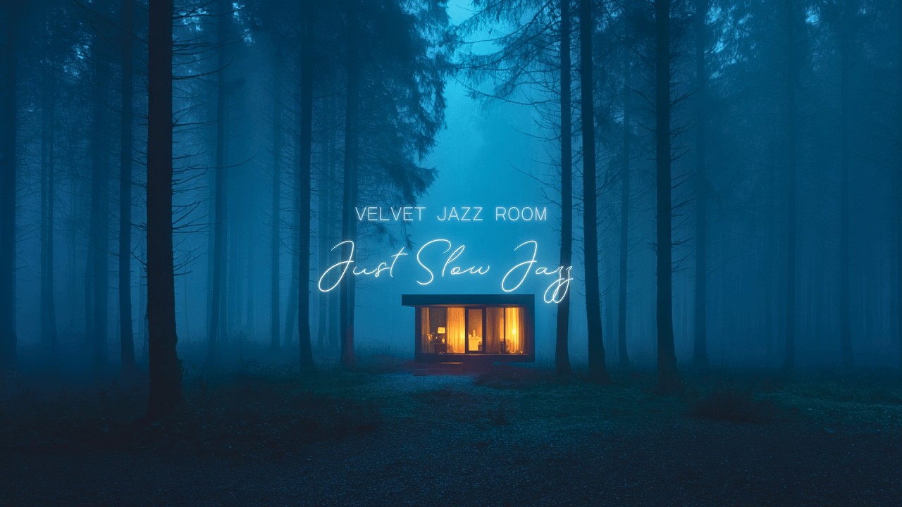 [Playlist] 静寂の森に灯る小さな灯り｜ジャズBGM｜Deep Relax Jazz in a Quiet Forest Cabin | Calm Night Jazz BGM